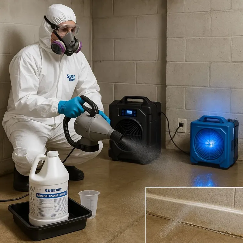 Sanitization and Odor Removal process in El Paso County, CO